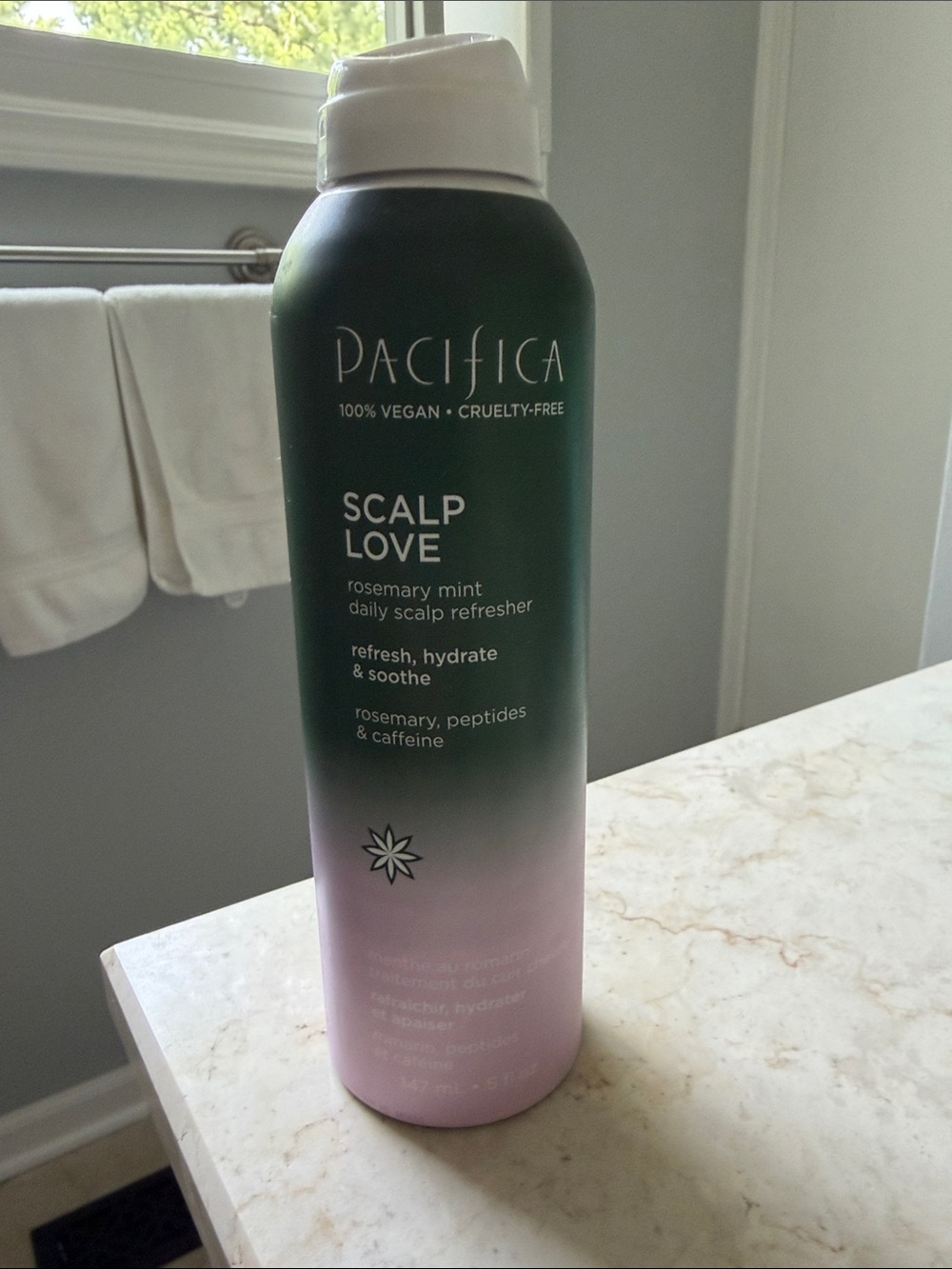 Pacifica Scalp Love Rosemary Mint Daily Refresher — Green & Pink Gradient